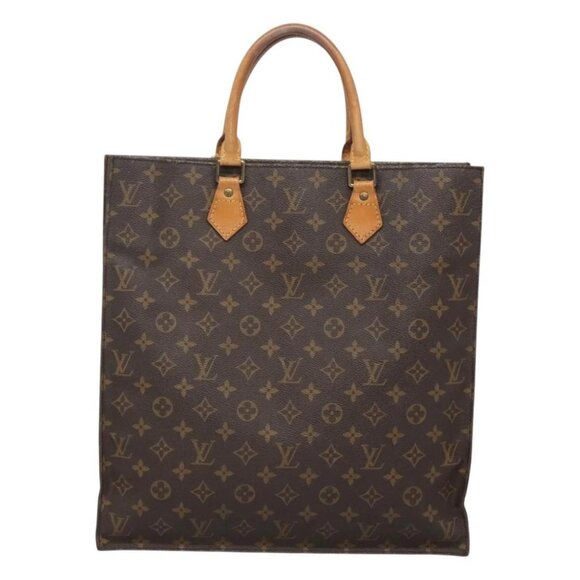 LOUIS VUITTON Monogram Sac Plat Hand Bag - Picture 3 of 16